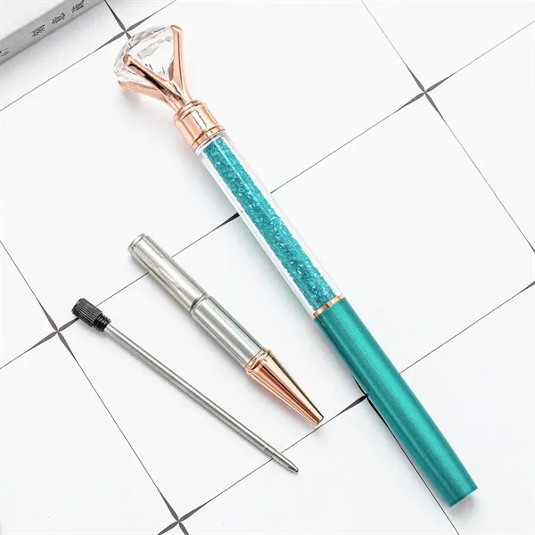Large Diamond Ballpoint Pen - Large Diamond Ballpoint Pen - Image 1 of 3