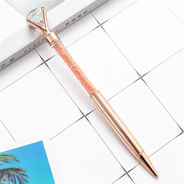 Large Diamond Ballpoint Pen - Large Diamond Ballpoint Pen - Image 2 of 3