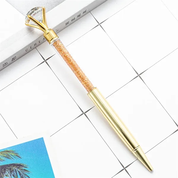Large Diamond Ballpoint Pen - Large Diamond Ballpoint Pen - Image 3 of 3