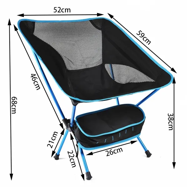 Outdoor Folding Beach Chair With Carrying Bag - Outdoor Folding Beach Chair With Carrying Bag - Image 0 of 3