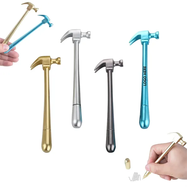 Creative Imitation Hammer Shaped Pen - Creative Imitation Hammer Shaped Pen - Image 0 of 4