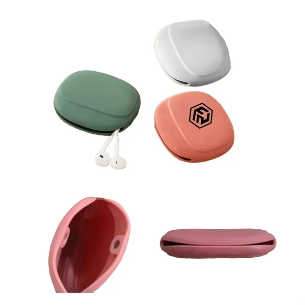 Silicone Headphone Data Cable Mini Storage Bag - Silicone Headphone Data Cable Mini Storage Bag - Image 0 of 1