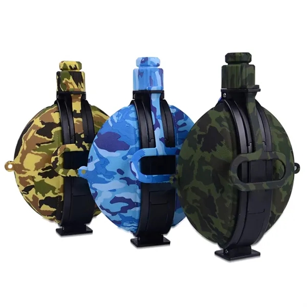 Camouflage Collapsible Water Bottle, 19.8 oz. - Camouflage Collapsible Water Bottle, 19.8 oz. - Image 0 of 8