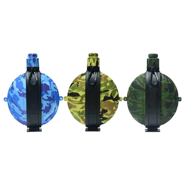 Camouflage Collapsible Water Bottle, 19.8 oz. - Camouflage Collapsible Water Bottle, 19.8 oz. - Image 4 of 8