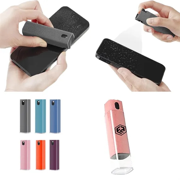 Touchscreen Screen Cleaner Spray and Microfiber Cloth - Touchscreen Screen Cleaner Spray and Microfiber Cloth - Image 0 of 1