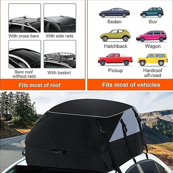 Waterproof Duty Car Roof Top Carrier - Waterproof Duty Car Roof Top Carrier - Image 2 of 4