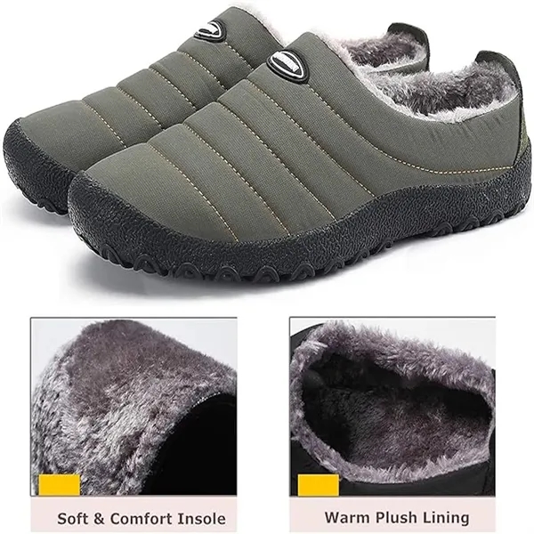 Warm Winter Outdoors Slippers - Warm Winter Outdoors Slippers - Image 3 of 4