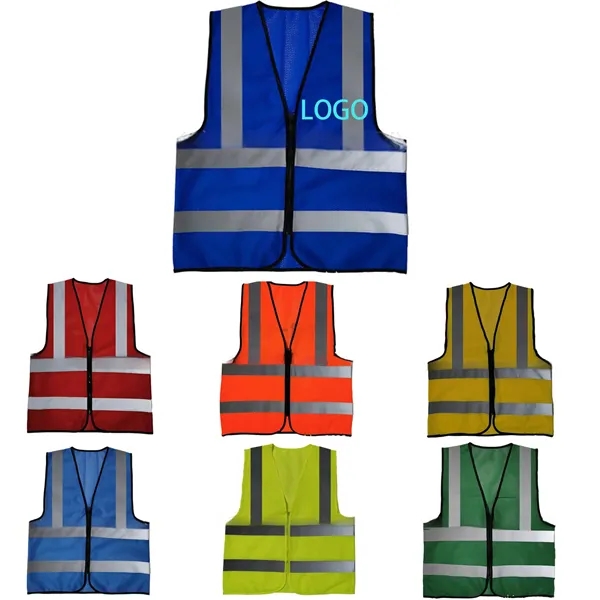 High Visibility Reflective Safety Vest - High Visibility Reflective Safety Vest - Image 0 of 7