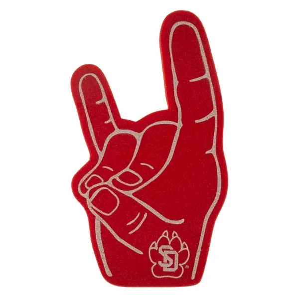 18" Wolf Sign Foam Mitt - 18" Wolf Sign Foam Mitt - Image 1 of 1