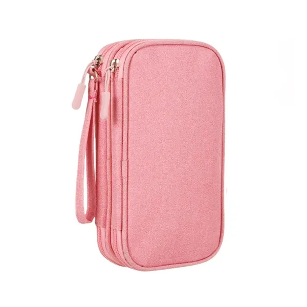 Electronic Accessories Organizer Travel Cable Bag - Electronic Accessories Organizer Travel Cable Bag - Image 4 of 6