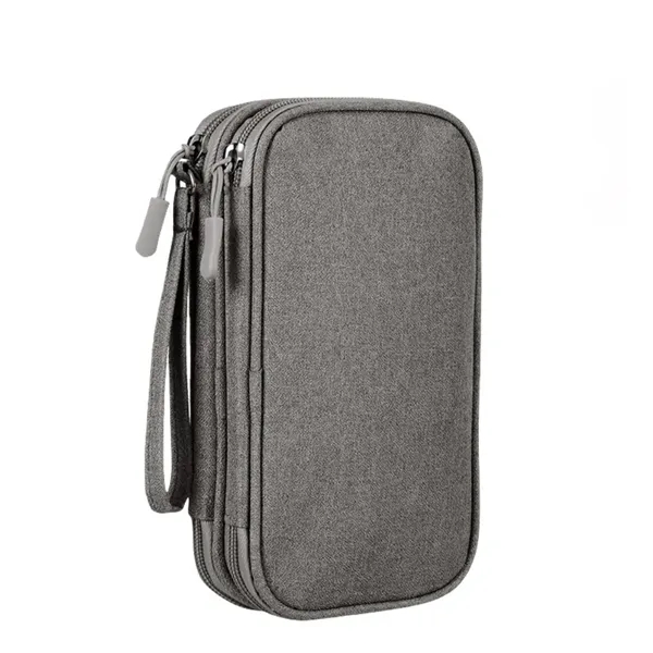 Electronic Accessories Organizer Travel Cable Bag - Electronic Accessories Organizer Travel Cable Bag - Image 5 of 6