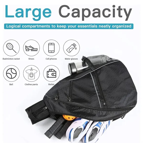 Pickleball Tennis Backpack - Pickleball Tennis Backpack - Image 5 of 6