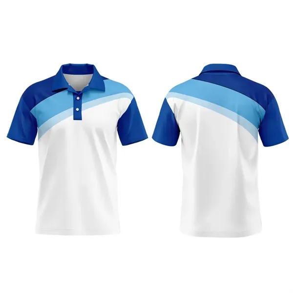Men's Quick Dry Short Sleeve Polo Shirts - Men's Quick Dry Short Sleeve Polo Shirts - Image 0 of 2