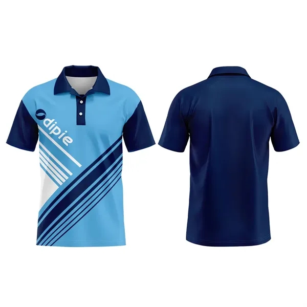 Men's Quick Dry Short Sleeve Polo Shirts - Men's Quick Dry Short Sleeve Polo Shirts - Image 1 of 2