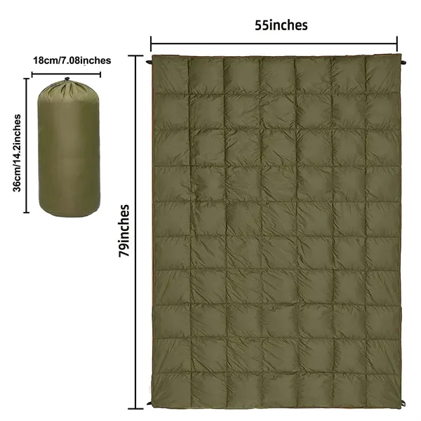 Outdoor Blanket Lightweight Puffy Camping - Outdoor Blanket Lightweight Puffy Camping - Image 1 of 4