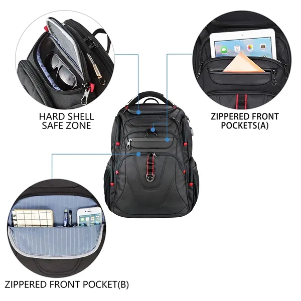 17.3 Inch Computer Backpack - 17.3 Inch Computer Backpack - Image 2 of 4