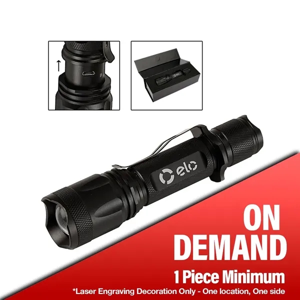 USB Rechargeable Triple Output LED