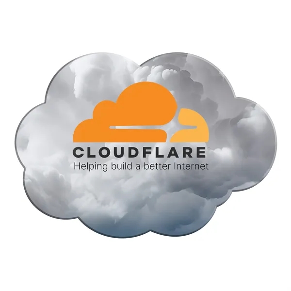Custom Cloud Shaped Full Color Coaster