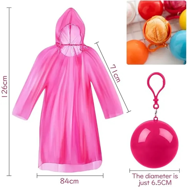 Spherical portable raincoat - Spherical portable raincoat - Image 2 of 2