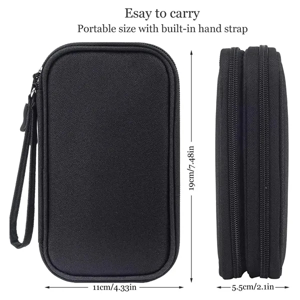 Electronic Accessories Organizer Travel Cable Pouch - Electronic Accessories Organizer Travel Cable Pouch - Image 1 of 2