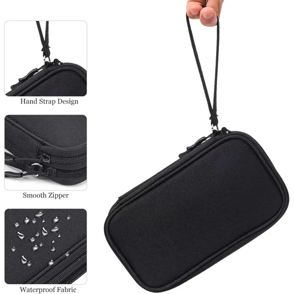 Electronic Accessories Organizer Travel Cable Pouch - Electronic Accessories Organizer Travel Cable Pouch - Image 2 of 2