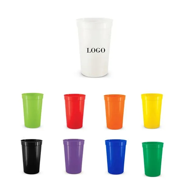 Convenient Smooth Plastic Stadium Cup - Convenient Smooth Plastic Stadium Cup - Image 0 of 9