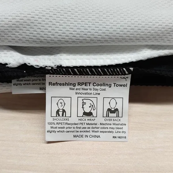 The "Full Color Arctic" - Recycled RPET Cooling Towel - The "Full Color Arctic" - Recycled RPET Cooling Towel - Image 9 of 10