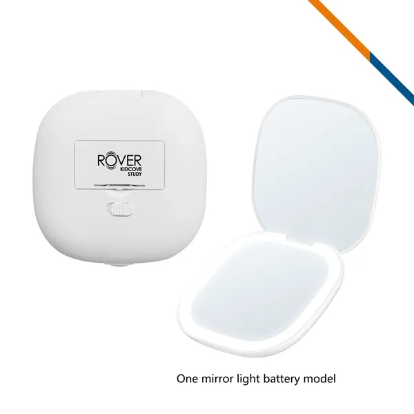 Nia LED Compact Mirror - Nia LED Compact Mirror - Image 2 of 7
