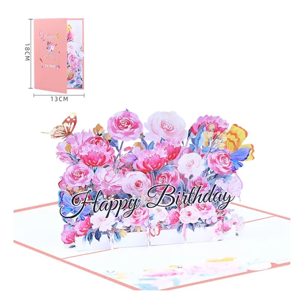 Custom 3D Pop Up Greeting Card - Custom 3D Pop Up Greeting Card - Image 2 of 8