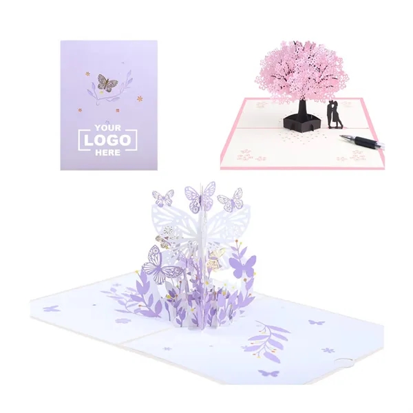 Custom 3D Pop Up Greeting Card - Custom 3D Pop Up Greeting Card - Image 0 of 8