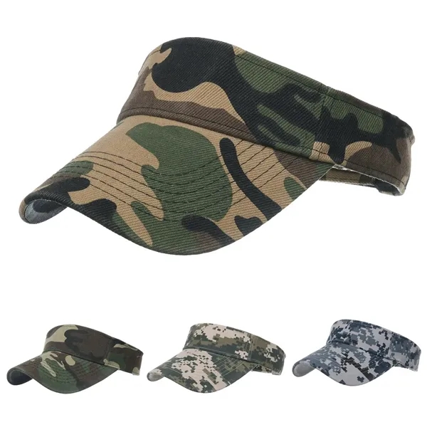 Camouflage Cotton Visor - Camouflage Cotton Visor - Image 0 of 4