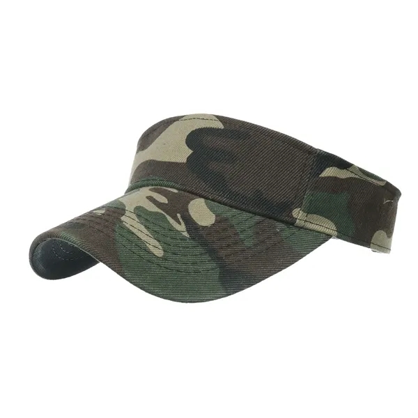 Camouflage Cotton Visor - Camouflage Cotton Visor - Image 3 of 4