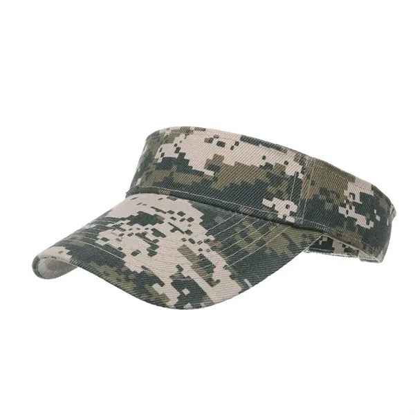 Camouflage Cotton Visor - Camouflage Cotton Visor - Image 4 of 4