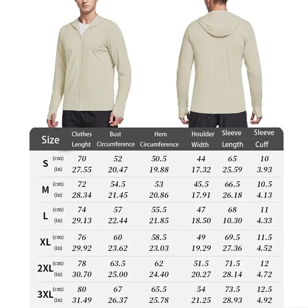 Sun Protection Hoodie Jacket - Sun Protection Hoodie Jacket - Image 1 of 4