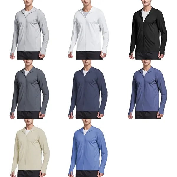 Sun Protection Hoodie Jacket - Sun Protection Hoodie Jacket - Image 2 of 4