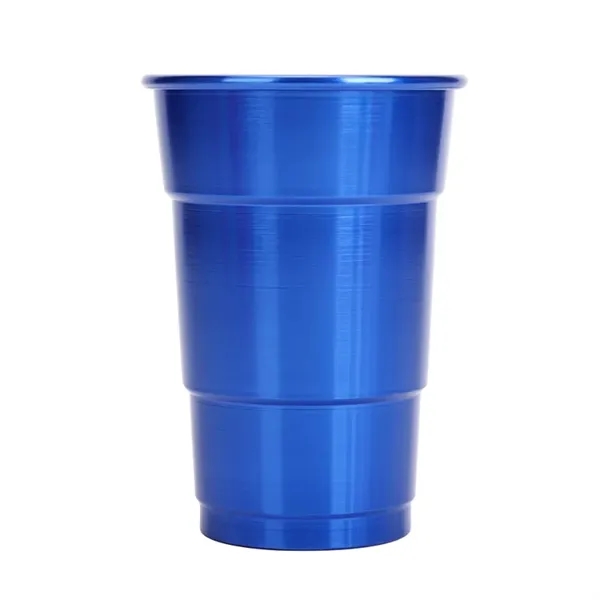 16 oz Aluminum Beer Cup - 16 oz Aluminum Beer Cup - Image 3 of 5
