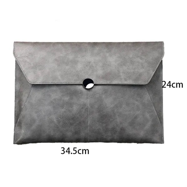 Pu Leather A4 File Folder Document Holder - Pu Leather A4 File Folder Document Holder - Image 1 of 5