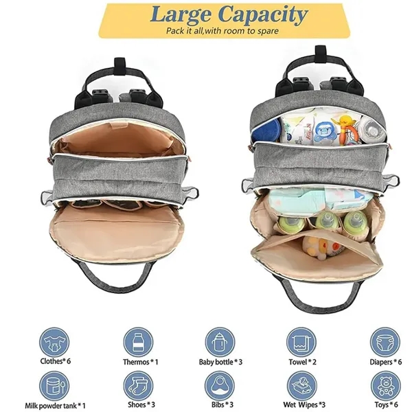 Baby Diaper Backpack - Baby Diaper Backpack - Image 2 of 7