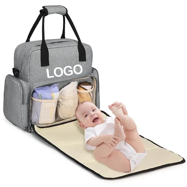 Diaper Bag Backpack With Changing Station - Diaper Bag Backpack With Changing Station - Image 0 of 7