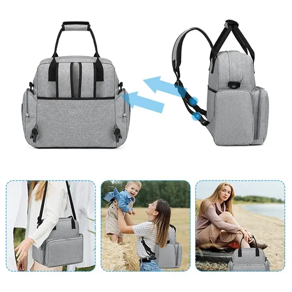Diaper Bag Backpack With Changing Station - Diaper Bag Backpack With Changing Station - Image 2 of 7