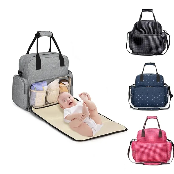 Diaper Bag Backpack With Changing Station - Diaper Bag Backpack With Changing Station - Image 5 of 7