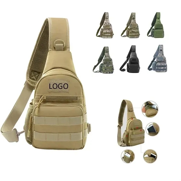 Tactical Camouflage sling backpack for Men - Tactical Camouflage sling backpack for Men - Image 0 of 6