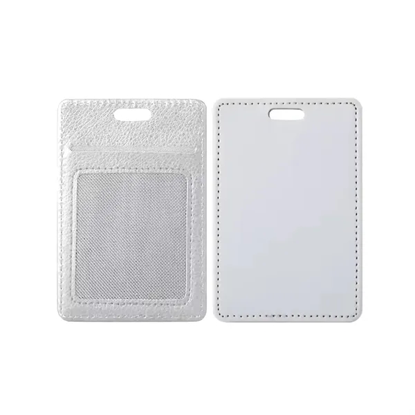 Custom Sublimation Leatherette Luggage Tag - Custom Sublimation Leatherette Luggage Tag - Image 3 of 3