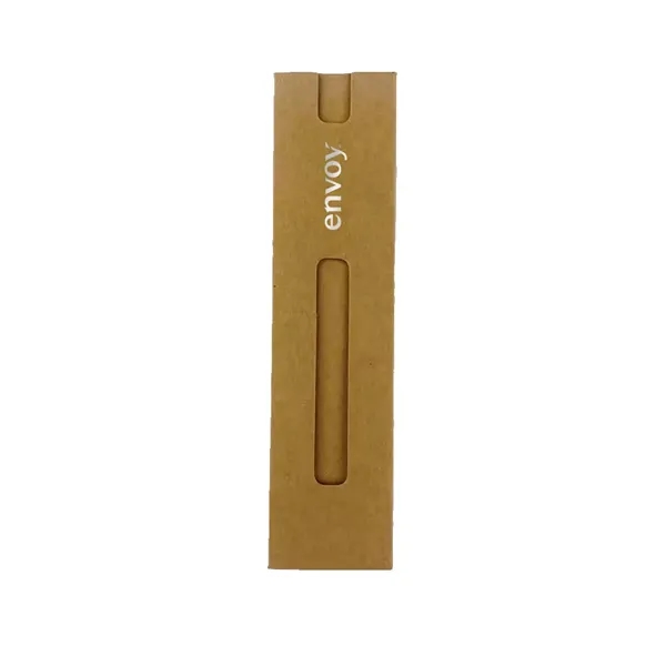 Eco-Friendly Kraft Card Paper Pen Sleeve - Eco-Friendly Kraft Card Paper Pen Sleeve - Image 4 of 6