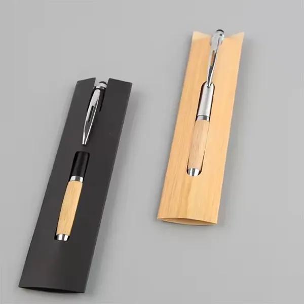 Eco-Friendly Kraft Card Paper Pen Sleeve - Eco-Friendly Kraft Card Paper Pen Sleeve - Image 2 of 6