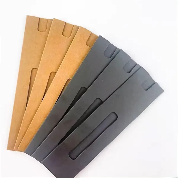 Eco-Friendly Kraft Card Paper Pen Sleeve - Eco-Friendly Kraft Card Paper Pen Sleeve - Image 1 of 6