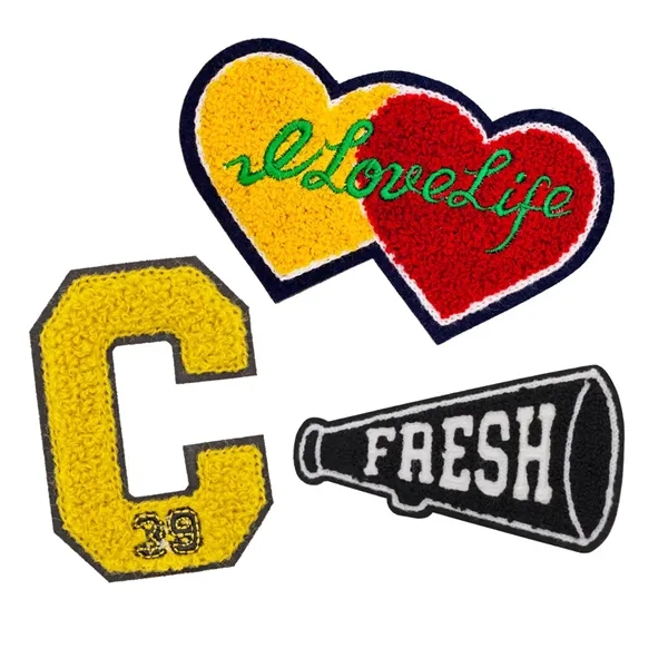 Plush Custom Chenille Patches - Plush Custom Chenille Patches - Image 2 of 4