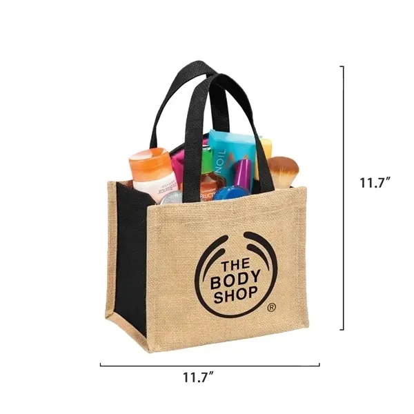 Cotton and linen carrying shopping bag - Cotton and linen carrying shopping bag - Image 1 of 2