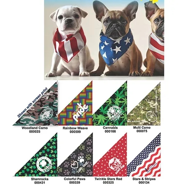 Novelty Pattern & Theme Design Pet Bandana Triangle-XS-Small - Novelty Pattern & Theme Design Pet Bandana Triangle-XS-Small - Image 0 of 0