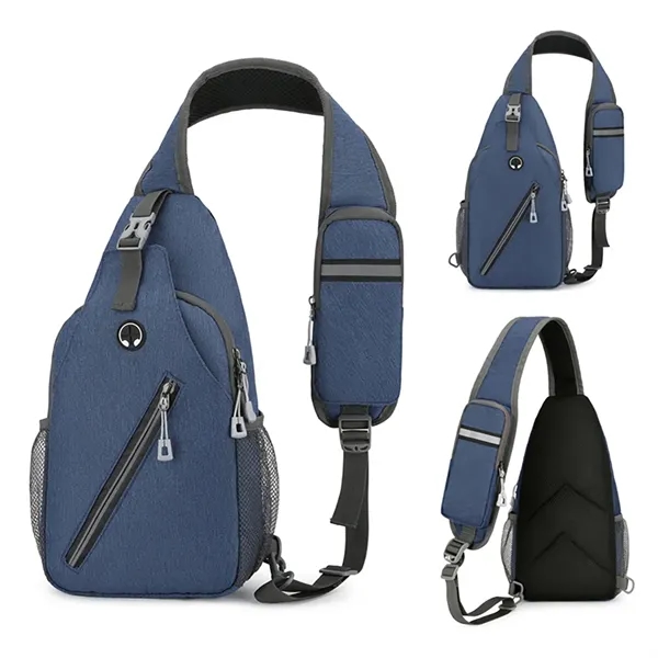 In Stock Crossbody Sling Bag Travel Hiking Chest Bag - In Stock Crossbody Sling Bag Travel Hiking Chest Bag - Image 2 of 7